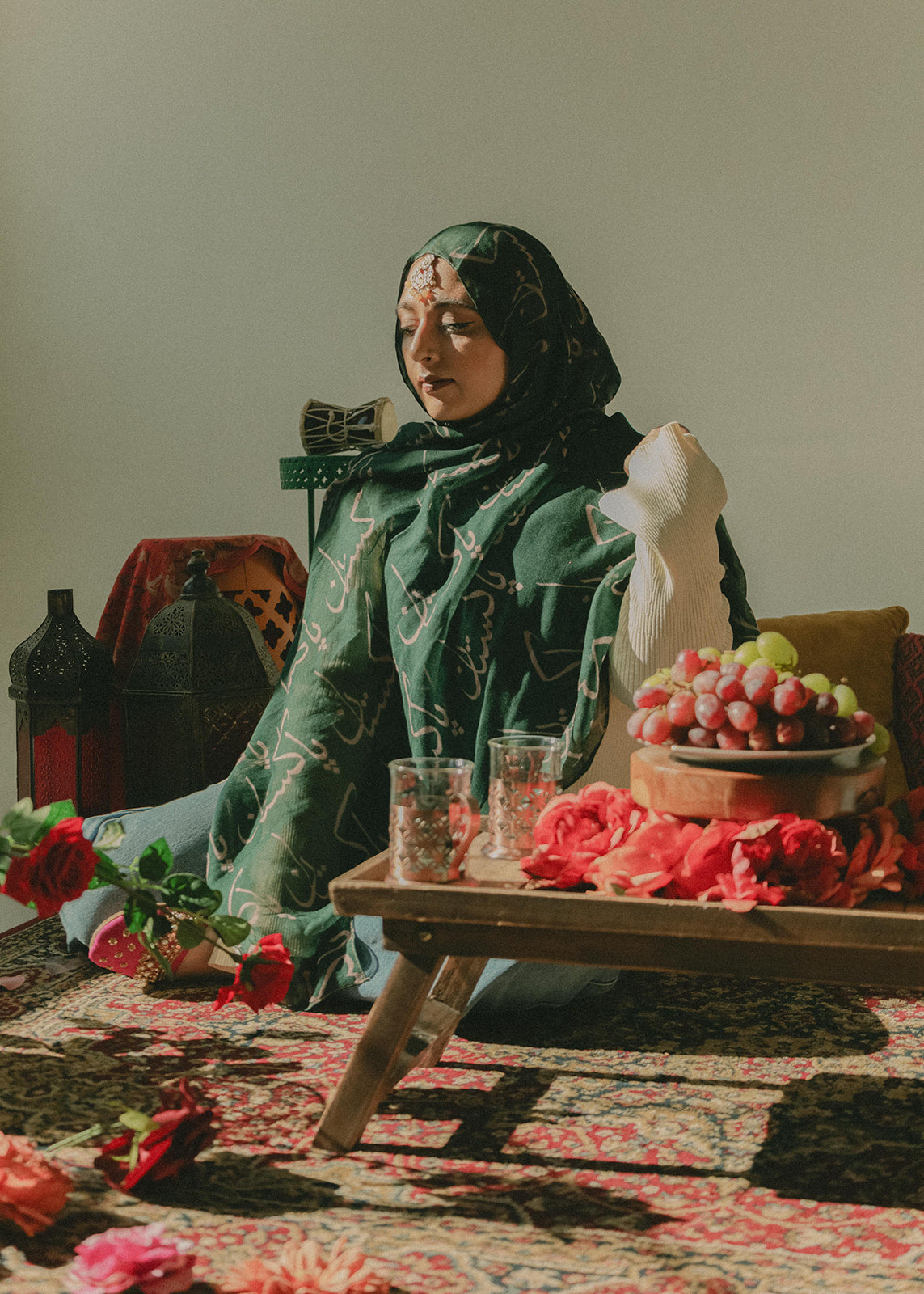 Pakistan Urdu Print Hijab | Modal (Pre-order)