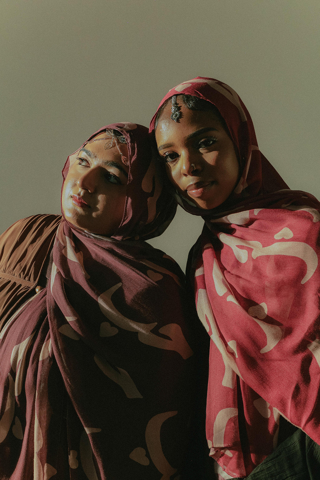 “Hubb” Hijab “Plum Brown” | Modal rectangle hijab