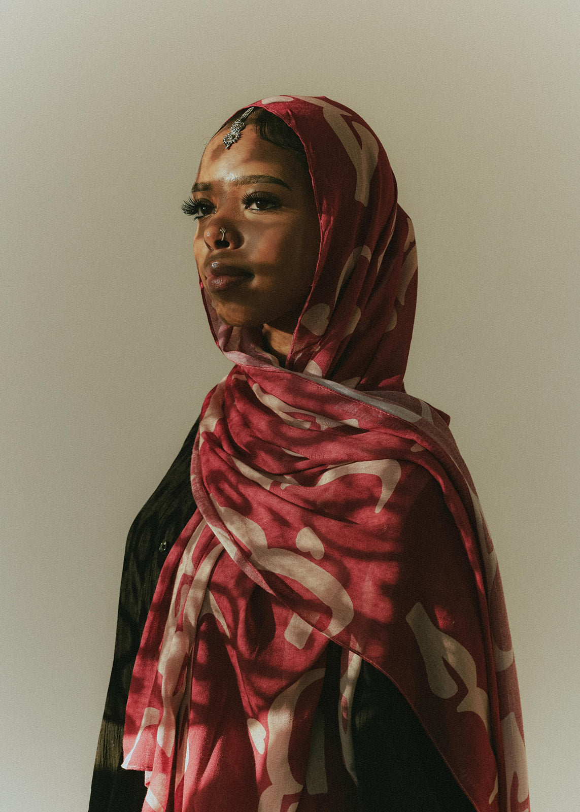 “Hubb” Hijab red | Modal (Pre-order)