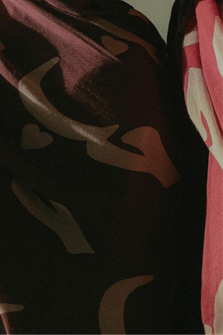 “Hubb” Hijab “Plum Brown” | Modal rectangle hijab