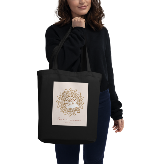 Rumi “Come as you are” Tote Bag | Everyday tote | Hijabi Islamic Gifts | Whirling Dervish