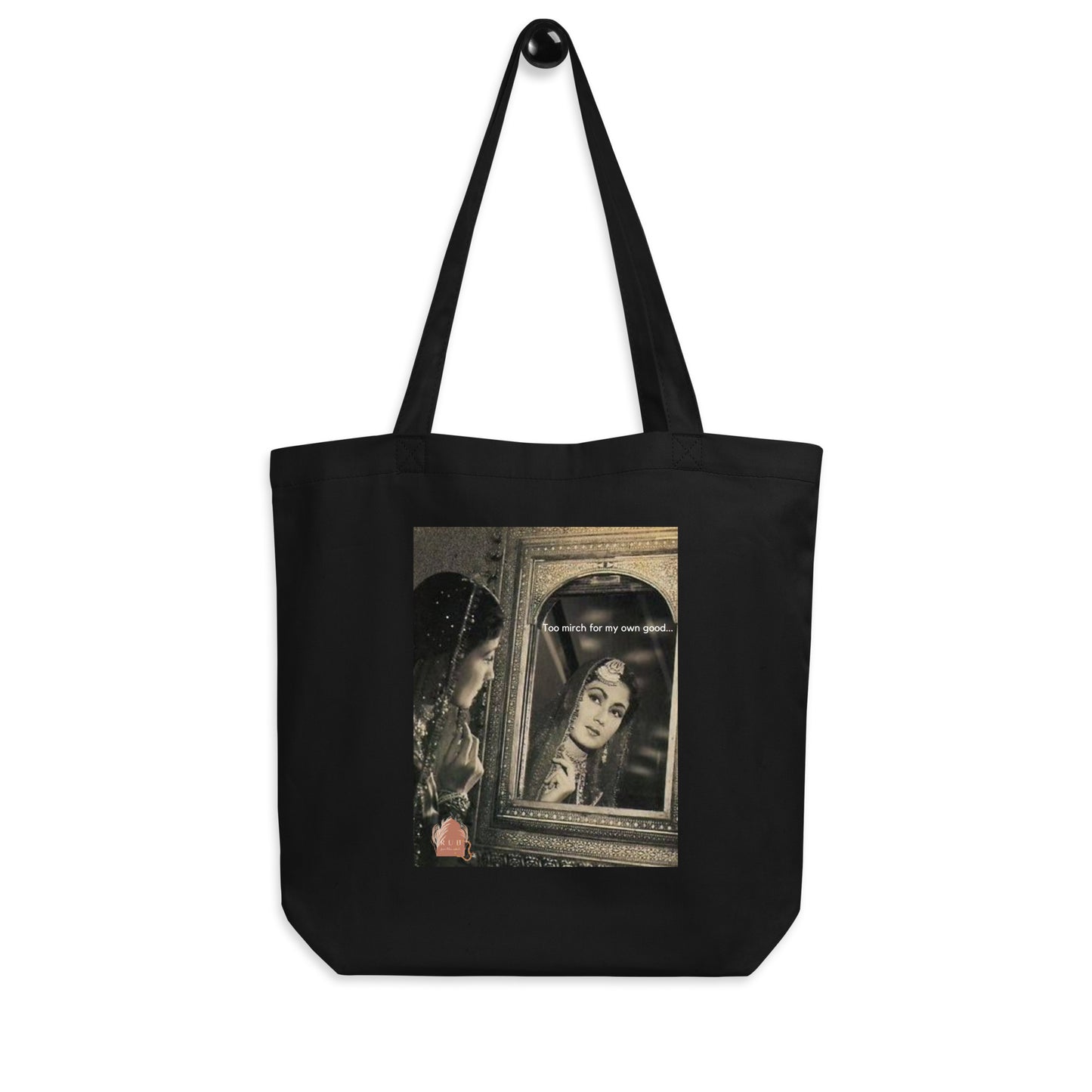 Too Mirch Eco Tote Bag | Old Bollywood Tote Bag | Southasian Desi gifts