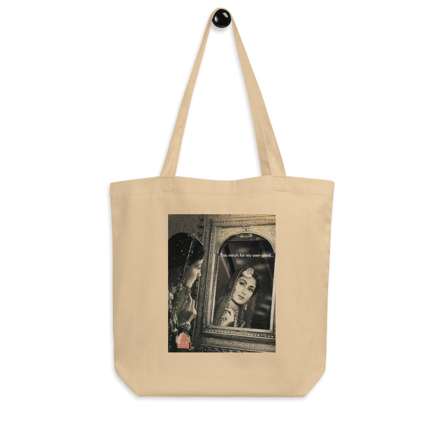 Too Mirch Eco Tote Bag | Old Bollywood Tote Bag | Southasian Desi gifts