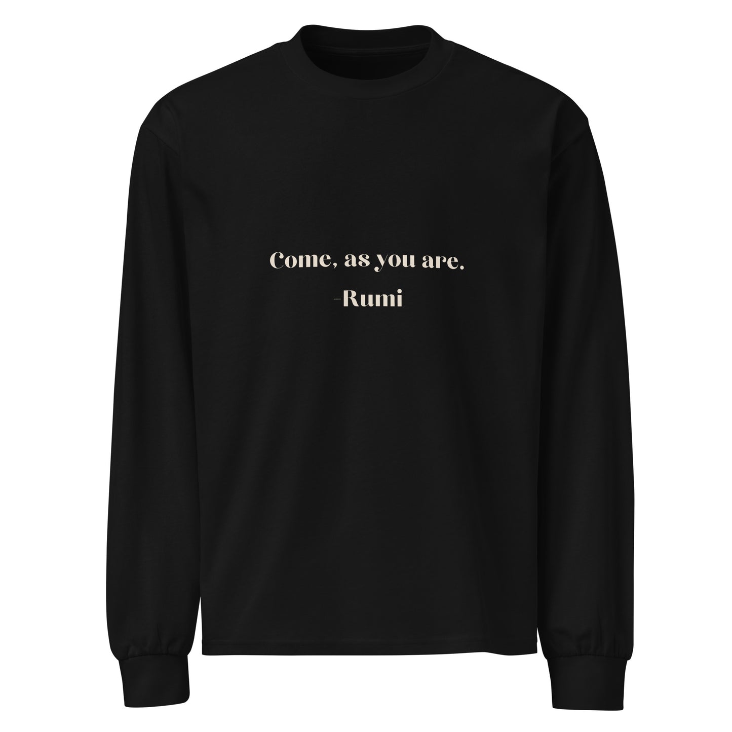 Come as you are Rumi Inspired long sleeve shirt | Muslim Apparel and Gifts