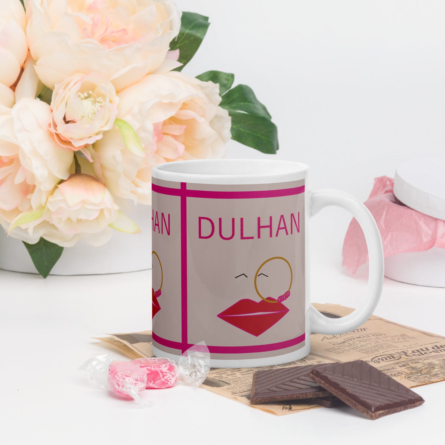 Dulhan Mug | 11 oz. | Desi Wedding gift | Bride to be | desi wedding