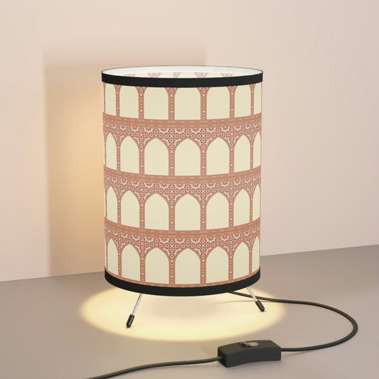 Moroccan Printed Tripod Lamp | Bulb not included | One Size