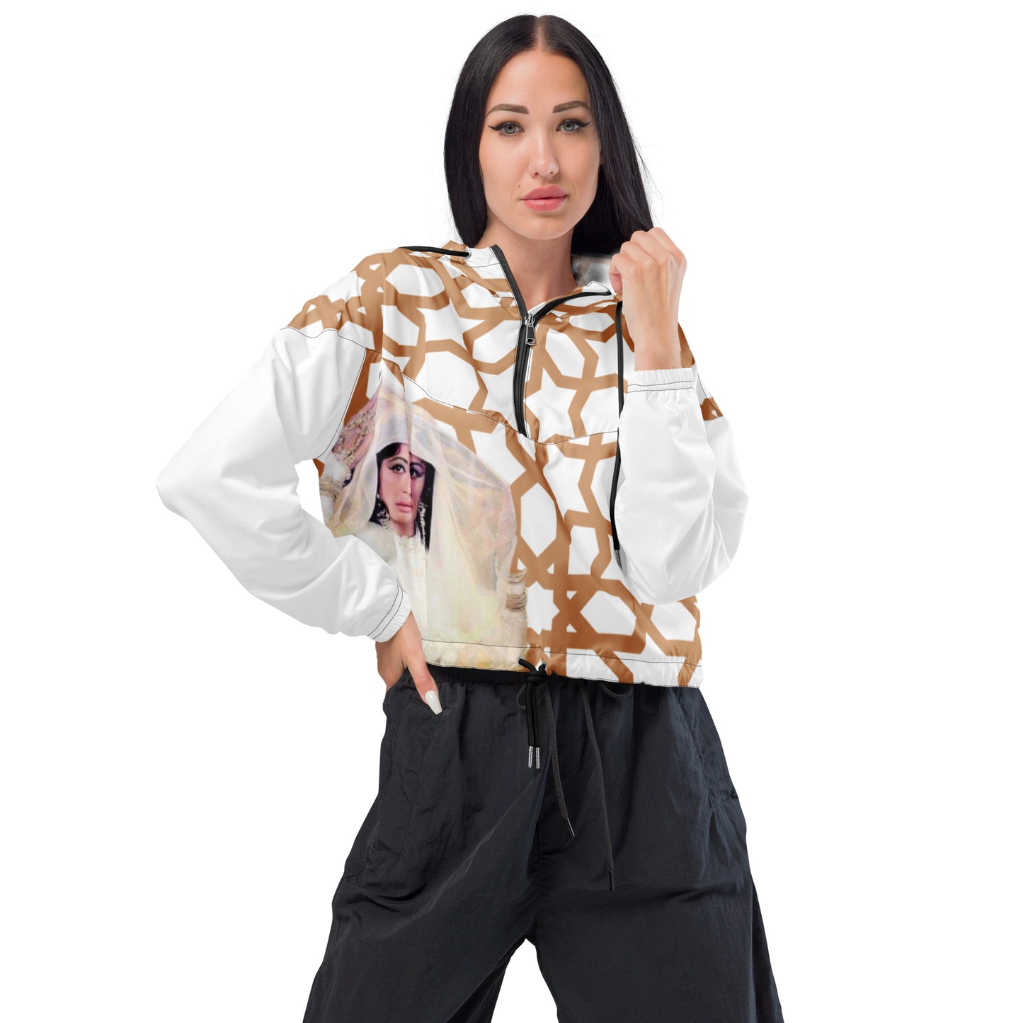 Pakeezah Bollywood Meena Kumari Windbreaker | Desi Apparel | South Asian Streetwear