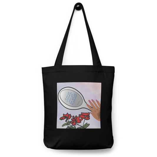 Polished Mirror | Rumi Cotton tote bag