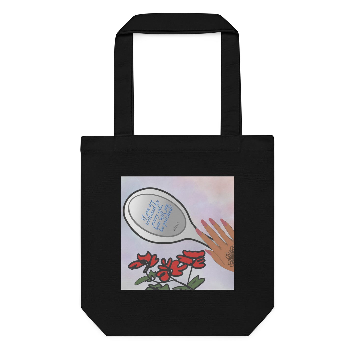 Polished Mirror | Rumi Cotton tote bag