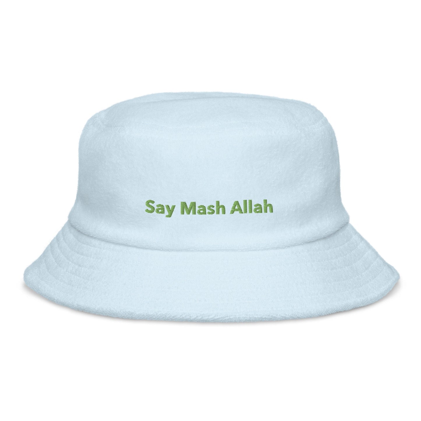 Arabic "Say Mash Allah" Bucket Hat | Muslim Apparel | Muslim Bucket Hat