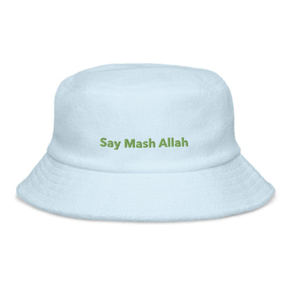 Arabic "Say Mash Allah" Bucket Hat | Muslim Apparel | Muslim Bucket Hat