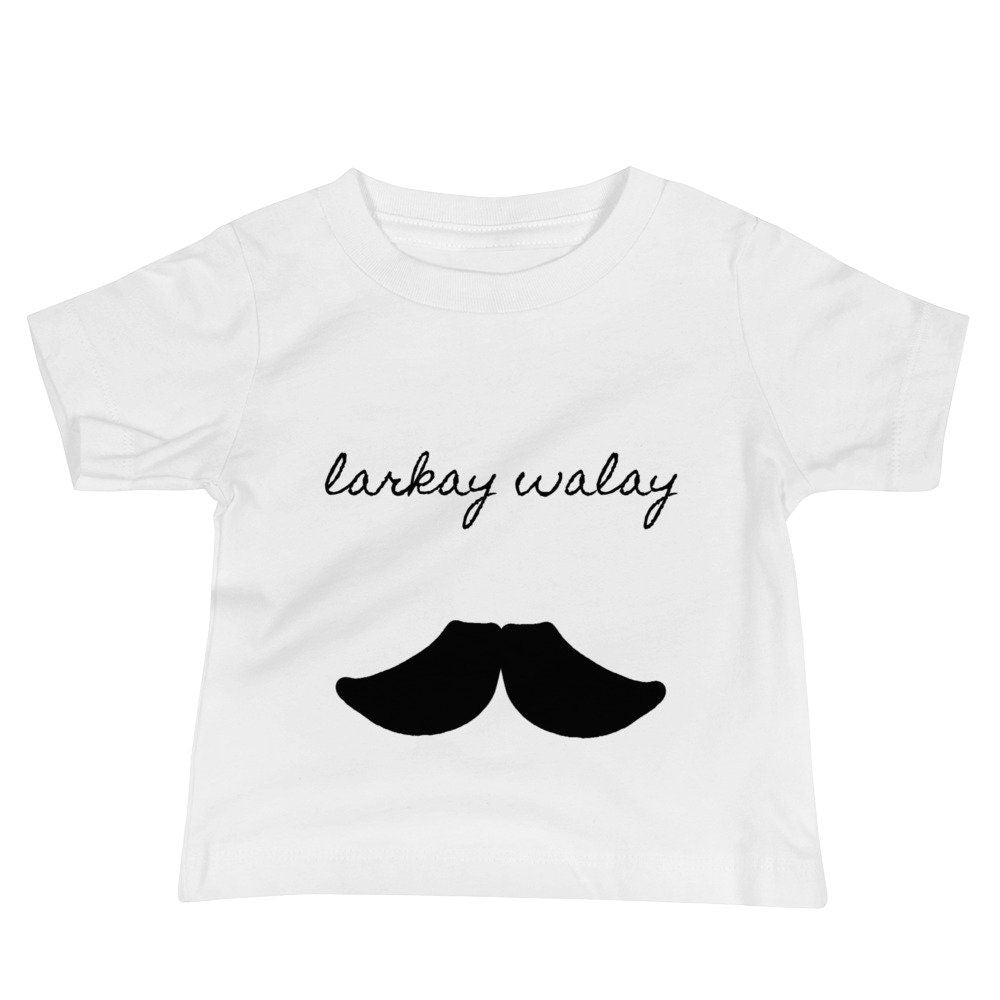 "Larkay Walay" Baby Jersey Short Sleeve Tee | Desi Wedding tee