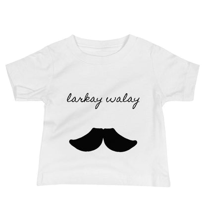 "Larkay Walay" Baby Jersey Short Sleeve Tee | Desi Wedding tee