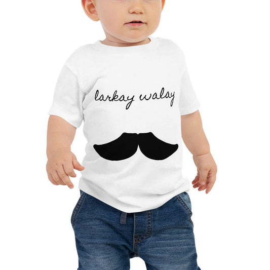 "Larkay Walay" Baby Jersey Short Sleeve Tee | Desi Wedding tee