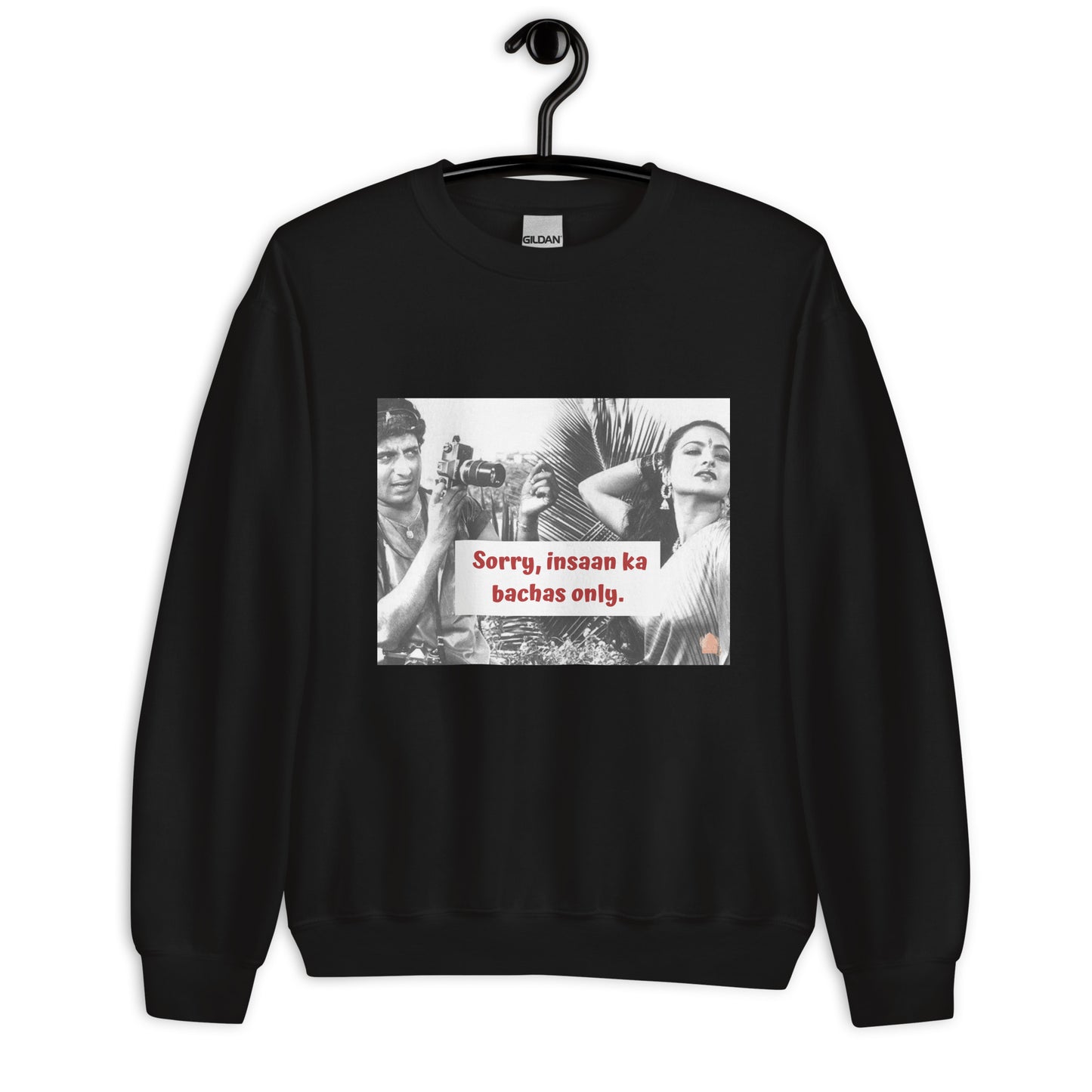 Old Bollywood "Insaan Ka Bachas" Sweatshirt |  Desi Sweatshirt