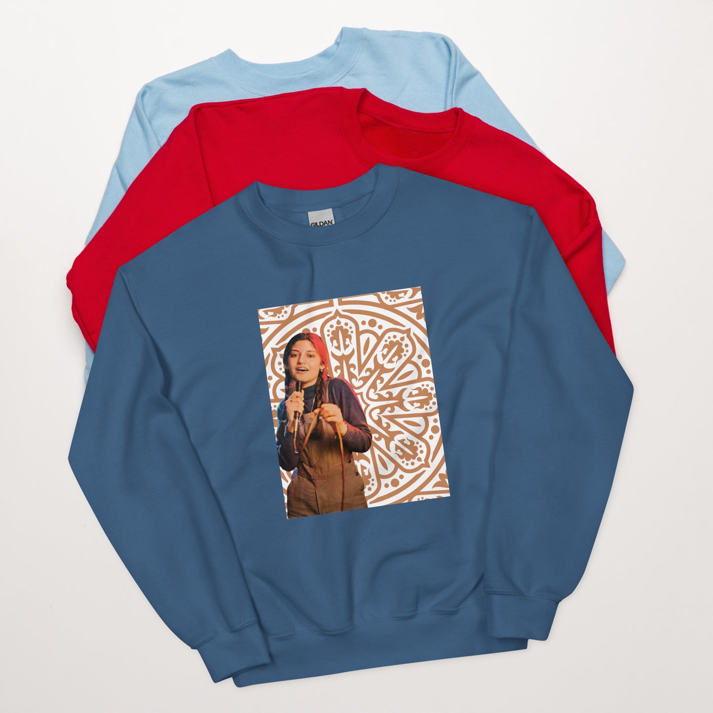 Nazia Hassan Sweatshirt | Desi Apparel | 8 colors | Pakistani Apparel