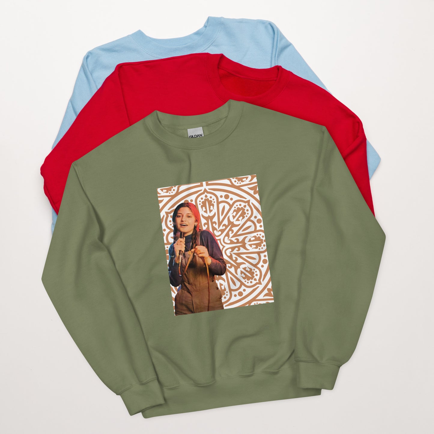 Nazia Hassan Sweatshirt | Desi Apparel | 8 colors | Pakistani Apparel